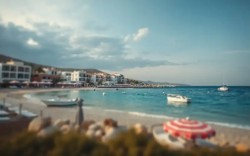 Families enjoy the turquoise waters and golden sands of Fig Tree Bay, a perfect Protaras beach escape