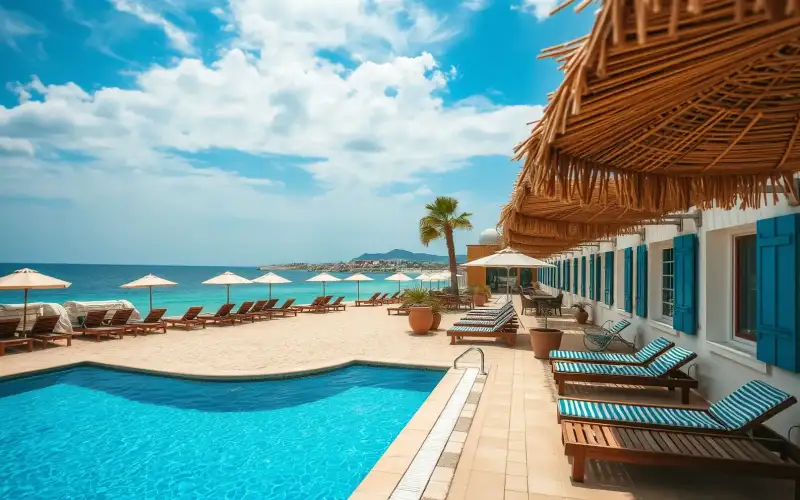 Relaxing family vacation at Protaras, Cyprus, featuring pristine beaches and calm waters perfect for a memorable getaway