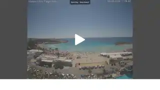 Thumbnail May 6, 2026 08:00 Ayia Napa Cyprus - Nissi Beach Panorama