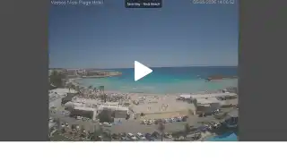 Thumbnail May 6, 2026 12:00 Ayia Napa Cyprus - Nissi Beach Panorama