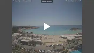 Thumbnail May 9, 2026 08:00 Ayia Napa Cyprus - Nissi Beach Panorama