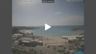 Thumbnail May 18, 2026 07:00 Ayia Napa Cyprus - Nissi Beach Panorama
