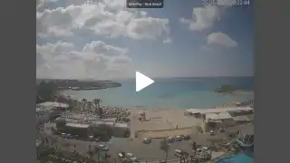 Thumbnail May 25, 2026 07:00 Ayia Napa Cyprus - Nissi Beach Panorama