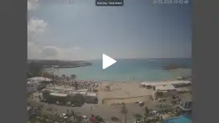 Thumbnail May 26, 2026 07:00 Ayia Napa Cyprus - Nissi Beach Panorama