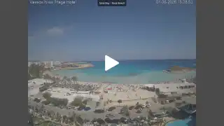 Thumbnail June 1, 2026 13:00 Ayia Napa Cyprus - Nissi Beach Panorama