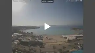 Thumbnail June 6, 2026 06:00 Ayia Napa Cyprus - Nissi Beach Panorama