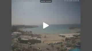 Thumbnail June 8, 2026 07:00 Ayia Napa Cyprus - Nissi Beach Panorama
