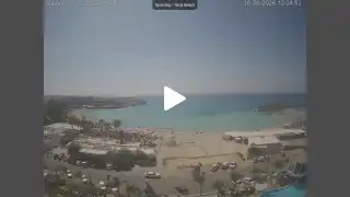 Thumbnail June 16, 2026 07:00 Ayia Napa Cyprus - Nissi Beach Panorama