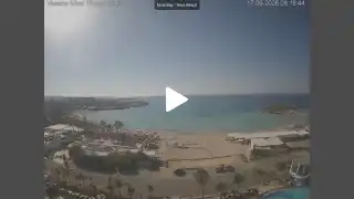 Thumbnail June 17, 2026 06:00 Ayia Napa Cyprus - Nissi Beach Panorama