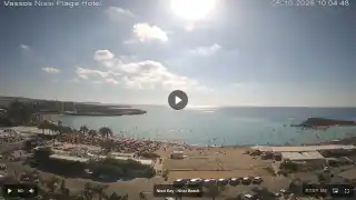 Thumbnail October 8, 2026 07:00 Ayia Napa Cyprus - Nissi Beach Panorama