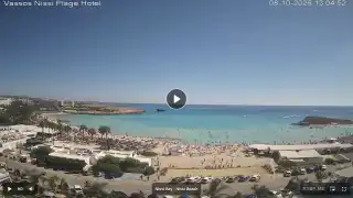 Thumbnail October 8, 2026 10:00 Ayia Napa Cyprus - Nissi Beach Panorama