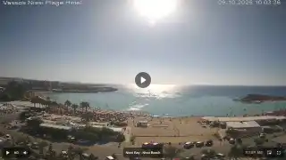 Thumbnail October 9, 2026 07:00 Ayia Napa Cyprus - Nissi Beach Panorama