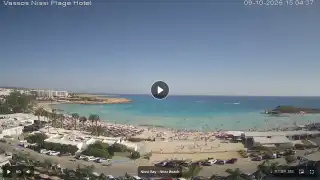 Thumbnail October 9, 2026 12:00 Ayia Napa Cyprus - Nissi Beach Panorama