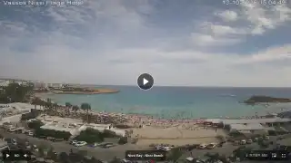Thumbnail October 13, 2026 12:00 Ayia Napa Cyprus - Nissi Beach Panorama