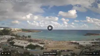 Thumbnail October 15, 2026 13:00 Ayia Napa Cyprus - Nissi Beach Panorama
