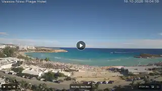 Thumbnail October 16, 2026 13:00 Ayia Napa Cyprus - Nissi Beach Panorama