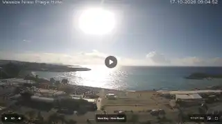 Thumbnail October 17, 2026 06:00 Ayia Napa Cyprus - Nissi Beach Panorama