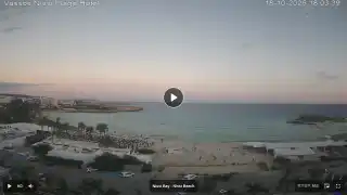 Thumbnail October 18, 2026 15:00 Ayia Napa Cyprus - Nissi Beach Panorama