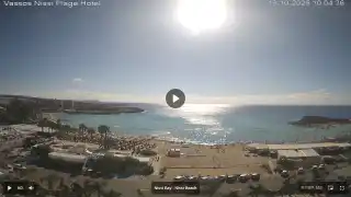 Thumbnail October 19, 2026 07:00 Ayia Napa Cyprus - Nissi Beach Panorama