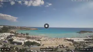 Thumbnail October 19, 2026 10:00 Ayia Napa Cyprus - Nissi Beach Panorama