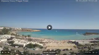 Thumbnail October 19, 2026 12:00 Ayia Napa Cyprus - Nissi Beach Panorama