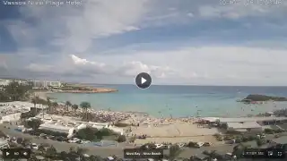 Thumbnail October 20, 2026 12:00 Ayia Napa Cyprus - Nissi Beach Panorama