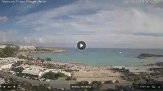 Thumbnail October 20, 2026 13:00 Ayia Napa Cyprus - Nissi Beach Panorama